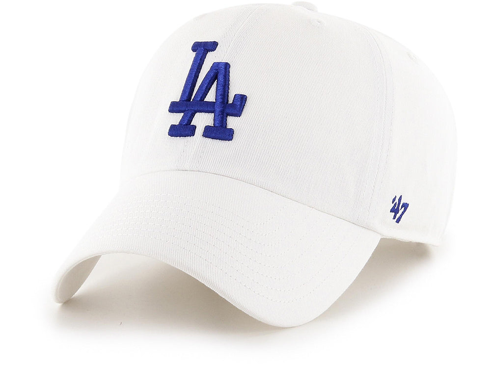 '47 Brand Los Angeles Dodgers Clean Up Cap – White