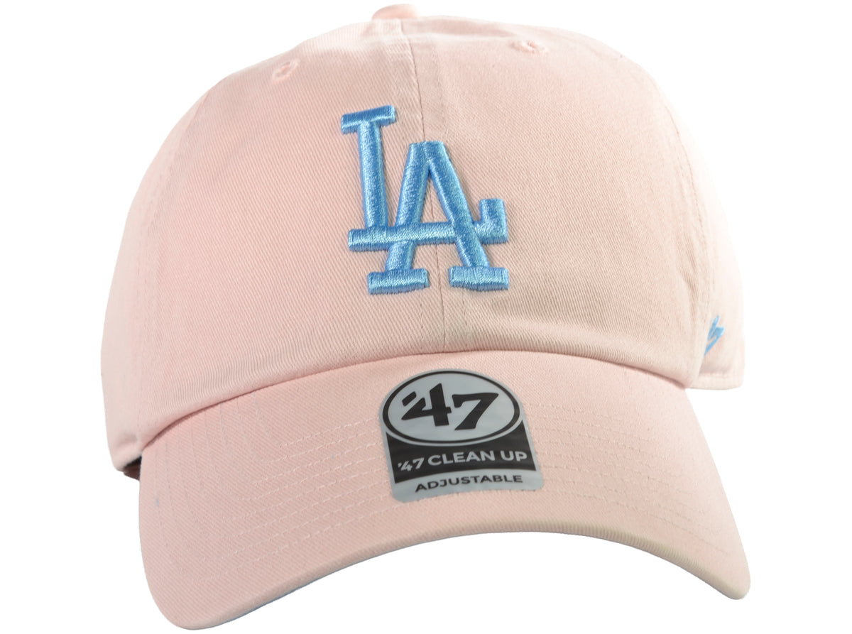 '47 Brand Los Angeles Dodgers Clean Up Cap – Light Pink
