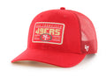 '47 Brand San Francisco 49ers Hardline Trucker Cap – Red